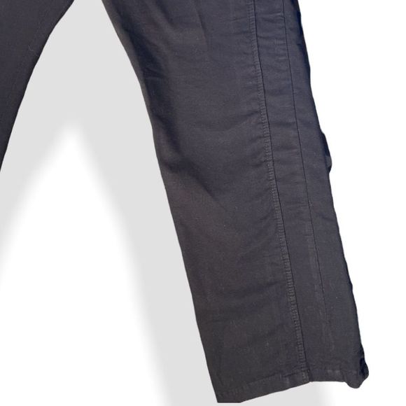 Black men’s French Connection modern pants with zipper pockets 36 x 34 - Picture 4 of 5